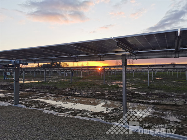 Powerway won four PV?Tracking?Projects in?Europe