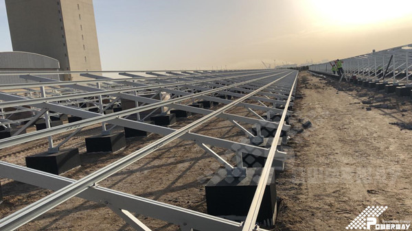 Powerway Completes Delivery Of Aluminum Mounting System For UAE Project
