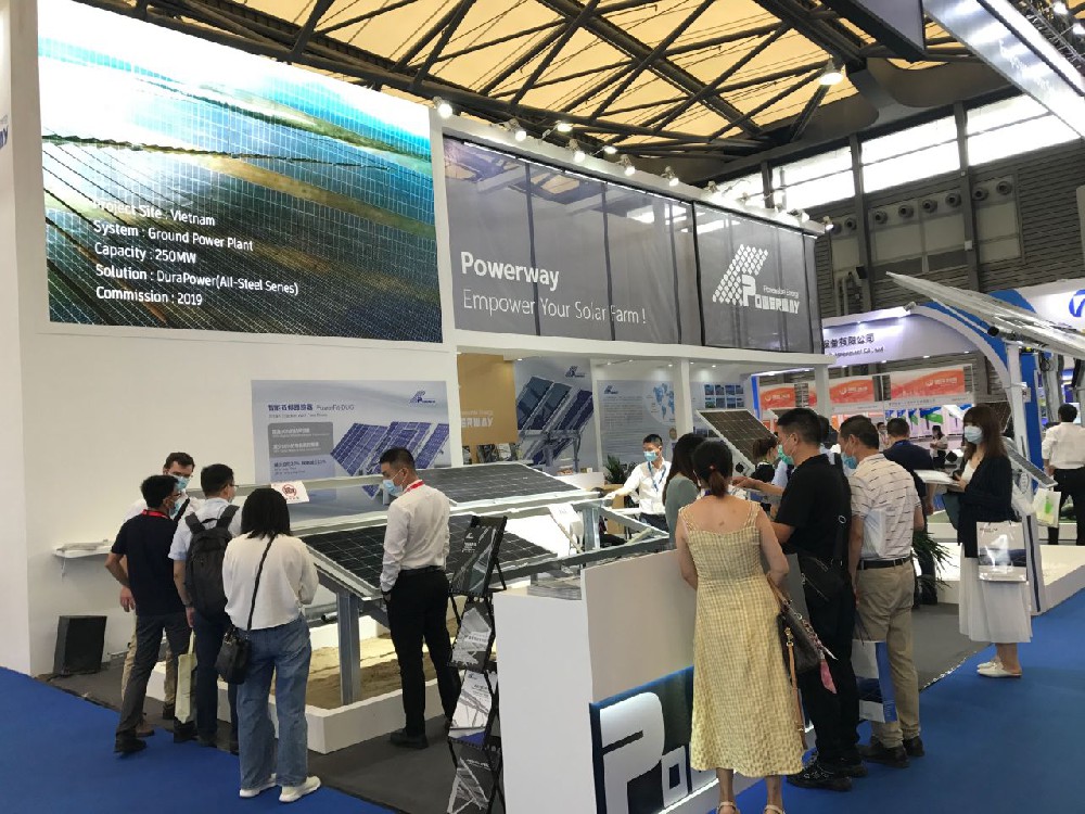 The latest PowerFit solar tracker series at SNEC PV Power Expo 2020